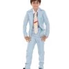 HPO Kids Child's Blue Suit Costume | Light Blue Cosplay Costume