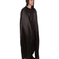 HPO Adult Men's Hooded Cape Costume | Multiple Color Options Halloween Costume