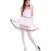HPO Adult Women's Sexy French Maid Uniform Costume | Light Purple Cosplay Costume