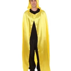 HPO Adult Men's Hooded Cape Costume | Multiple Color Options Halloween Costume