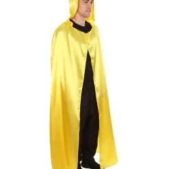 HPO Adult Men's Hooded Cape Costume | Multiple Color Options Halloween Costume