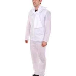 HPO Adult Men's Scut Movie Costume | White Halloween Costume