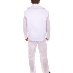 HPO Adult Men's Scut Movie Costume | White Halloween Costume
