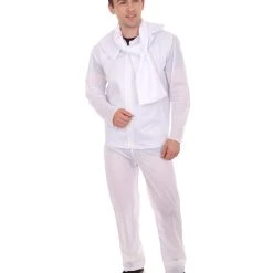 HPO Adult Men's Scut Movie Costume | White Halloween Costume