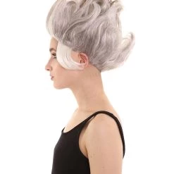 BC Under The Sea | Women's Grey Color Straight Spiked Trendy Under The Sea Wig