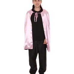 HPO Adult Men's Reversible Vampire Cape Costume | Multiple Color Options Halloween Costume