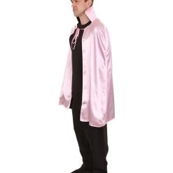 HPO Adult Men's Reversible Vampire Cape Costume | Multiple Color Options Halloween Costume
