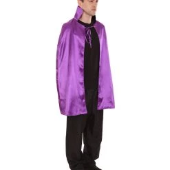 HPO Adult Men's Reversible Vampire Cape Costume | Multiple Color Options Halloween Costume