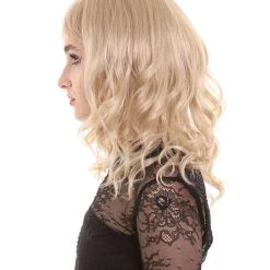 BC Calm Pop Star | Women's Blonde Color Wavy Shoulder Length Trendy Calm Pop Star Wig