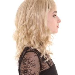 BC Calm Pop Star | Women's Blonde Color Wavy Shoulder Length Trendy Calm Pop Star Wig