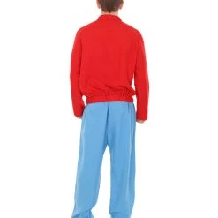 HPO Adult Men's Fry Costume | Red & Blue Cosplay Costume