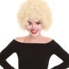BC Clown Collection | Women's Blonde Color Curly Afro Clown Wig