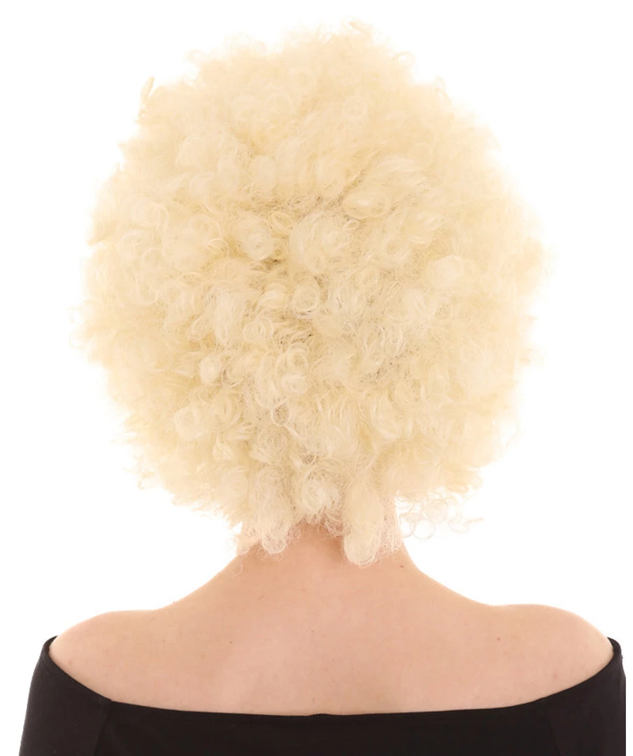 BC Clown Collection | Women's Blonde Color Curly Afro Clown Wig