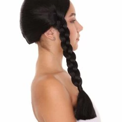 HPO Women's Family Ponytail Black Wig| Premium Breathable Capless Cap