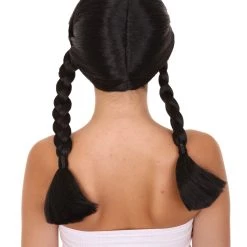 HPO Women's Family Ponytail Black Wig| Premium Breathable Capless Cap