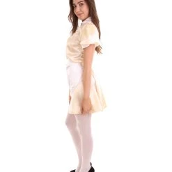 HPO Adult Women's French Apron Maid Uniform Costume | Copper Cosplay Costume