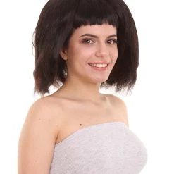 HPO Super Model Womens Wig | Over Sized Party Ready Fancy Cosplay Halloween Wig | Premium Breathable Capless Cap