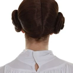 BC Space Princess | Women's Brown Color Trendy Space Buns Wig