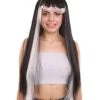 HPO Two-Toned Gothic Vampire Mens Wig | Sexy Cosplay Party Halloween Wig | Premium Breathable Capless Cap Women's
