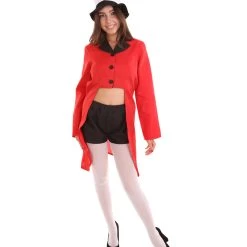 HPO Adult Women's Tamer Costume | Black & Red Cosplay Costume