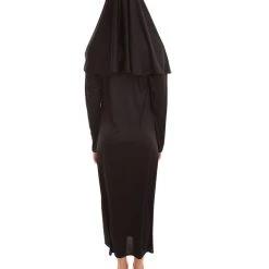 HPO Adult Women's Nun Costume | Black Halloween Costume