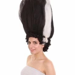HPO Womens Horror Bride Wig | Multiple Color TV/Movie Wigs Women's