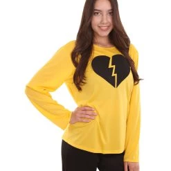 HPO Adult Women's My Heart Is Broken Nude Long Sleeve Costume | Cosplay Costume Collections