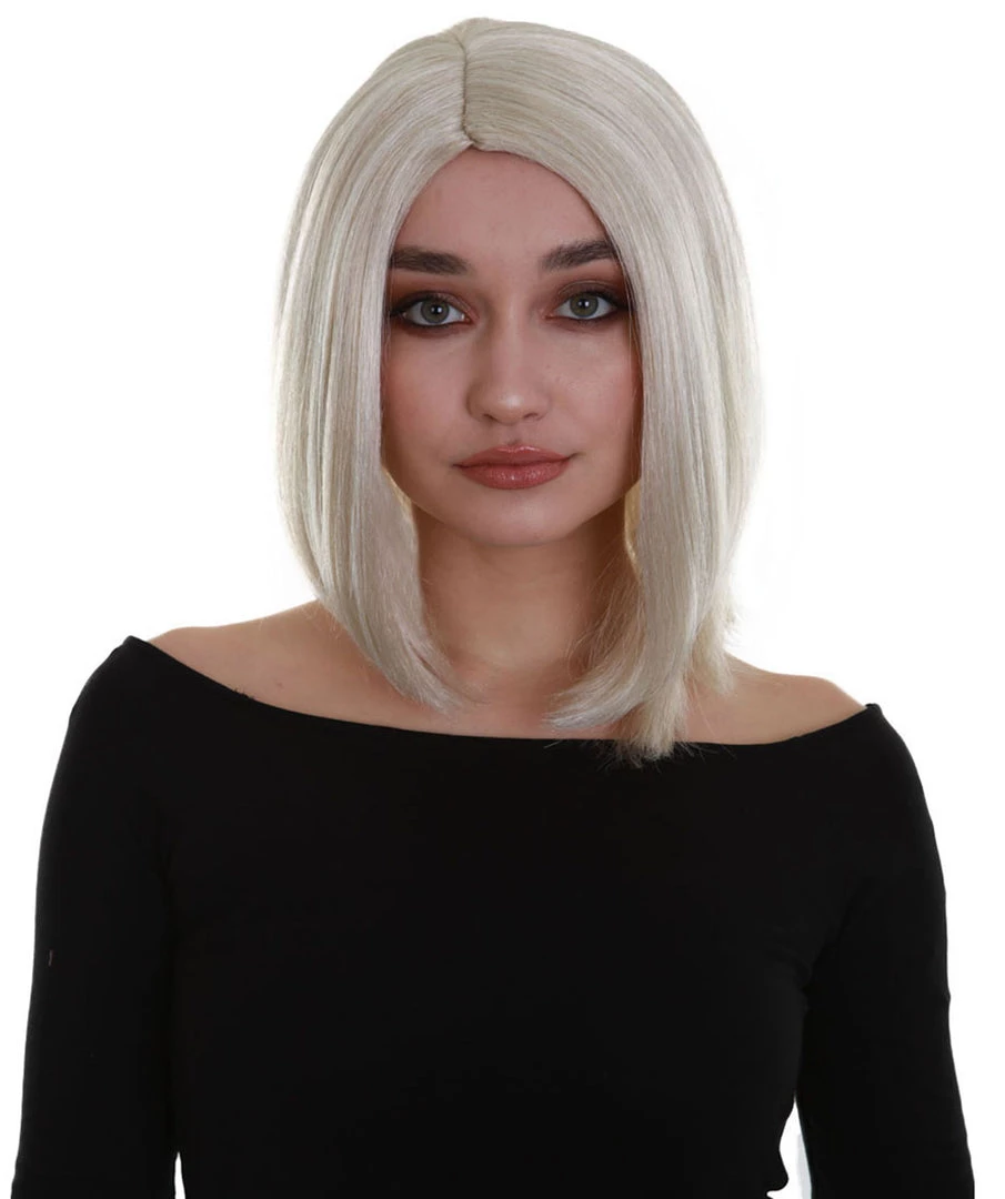 BC Natural Silk Bob | Women's Blonde Color Straight Shoulder Length Trendy Natural Silk Bob Wig