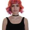 BC Ray Of Light | Women's Pink Color Wavy Shoulder Length Trendy Ray Of Light Wig