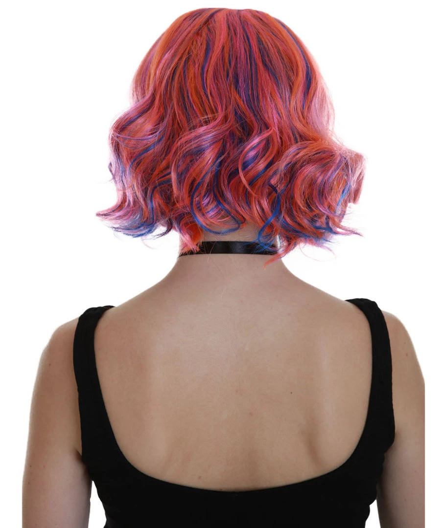 BC Ray Of Light | Women's Pink Color Wavy Shoulder Length Trendy Ray Of Light Wig