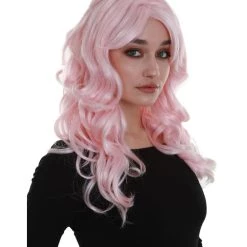 BC Iconic Tori | Women's Pink Color Wavy Long Length Trendy Iconic Tori Wig