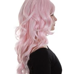 BC Iconic Tori | Women's Pink Color Wavy Long Length Trendy Iconic Tori Wig