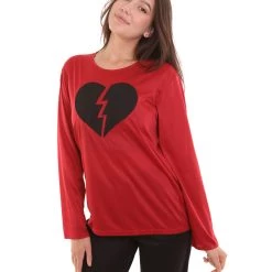 HPO Adult Women's My Heart Is Broken Nude Long Sleeve Costume | Cosplay Costume Collections