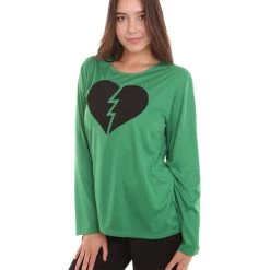 HPO Adult Women's My Heart Is Broken Nude Long Sleeve Costume | Cosplay Costume Collections