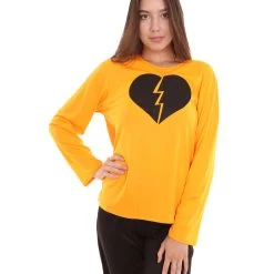 HPO Adult Women's My Heart Is Broken Nude Long Sleeve Costume | Cosplay Costume Collections