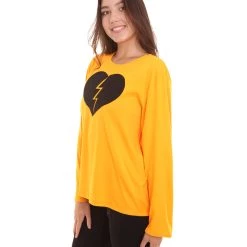 HPO Adult Women's My Heart Is Broken Nude Long Sleeve Costume | Cosplay Costume Collections