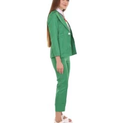 HPO Adult Women's EXCLUSIVE! Deluxe Singer Bowie Party Suit Costume | Evergreen Cosplay Costume