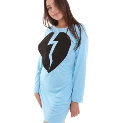 HPO Adult Women's My Heart Is Broken Costume | Lt. Blue Cosplay Costume