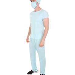 HPO Adult Men's E.R. Doctor Costume | Blue Cosplay Costume