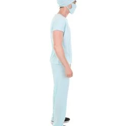 HPO Adult Men's E.R. Doctor Costume | Blue Cosplay Costume
