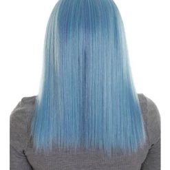 BC Dreamcicle | Women's Icy Blue Color Straight Shoulder Length Trendy Dreamcicle Wig