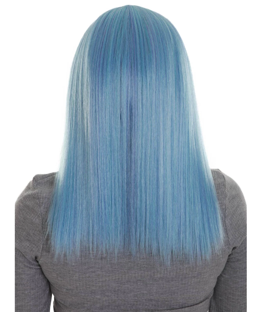 BC Dreamcicle | Women's Icy Blue Color Straight Shoulder Length Trendy Dreamcicle Wig