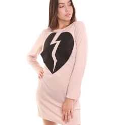 HPO Adult Women's My Heart Is Broken Nude Dress | Linen Cosplay Costume