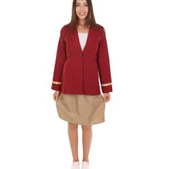 HPO Adult Women's Military Uniform Costume | Multi Cosplay Costume