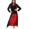 HPO Adult Women's Fantasia Vampire Costume | Black Halloween Costume