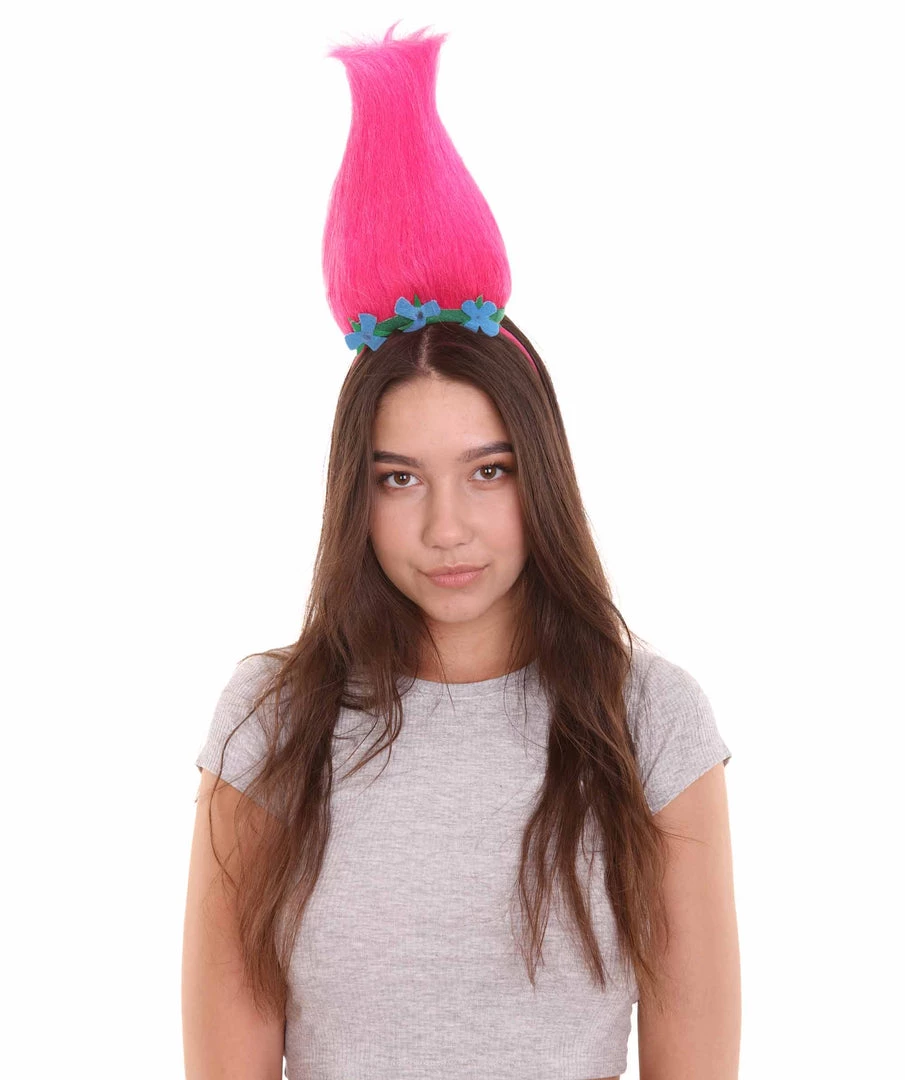 HPO Women's Princess Womens Headband | Pink Cosplay Wig