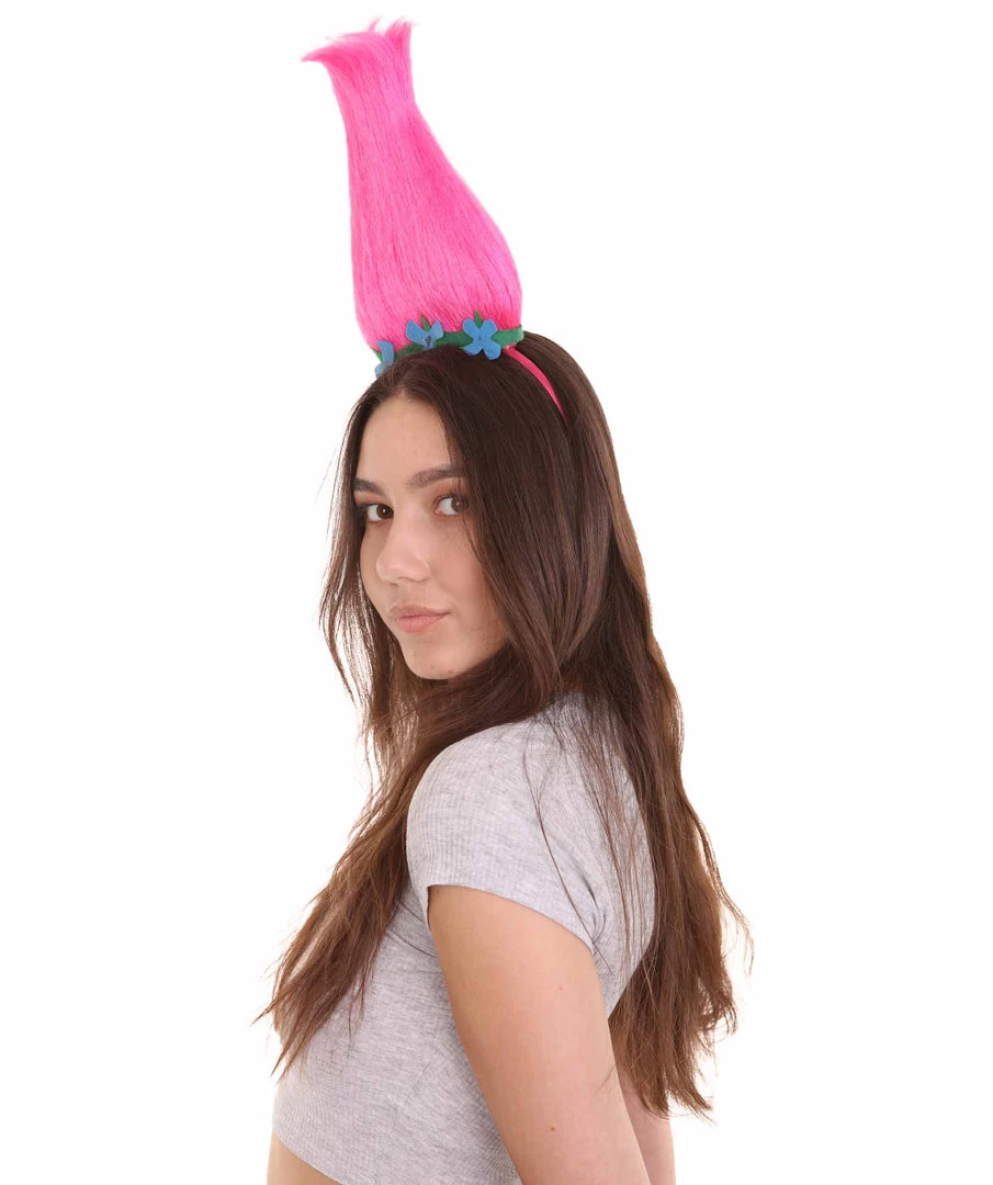 HPO Women's Princess Womens Headband | Pink Cosplay Wig