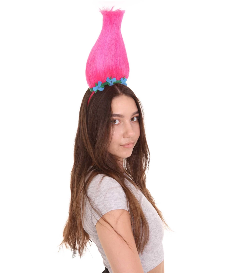 HPO Women's Princess Womens Headband | Pink Cosplay Wig