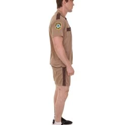 HPO Adult Men's Movie Character Costume | Brown Halloween Costume