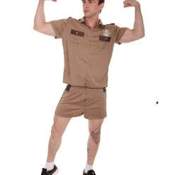 HPO Adult Men's Movie Character Costume | Brown Halloween Costume